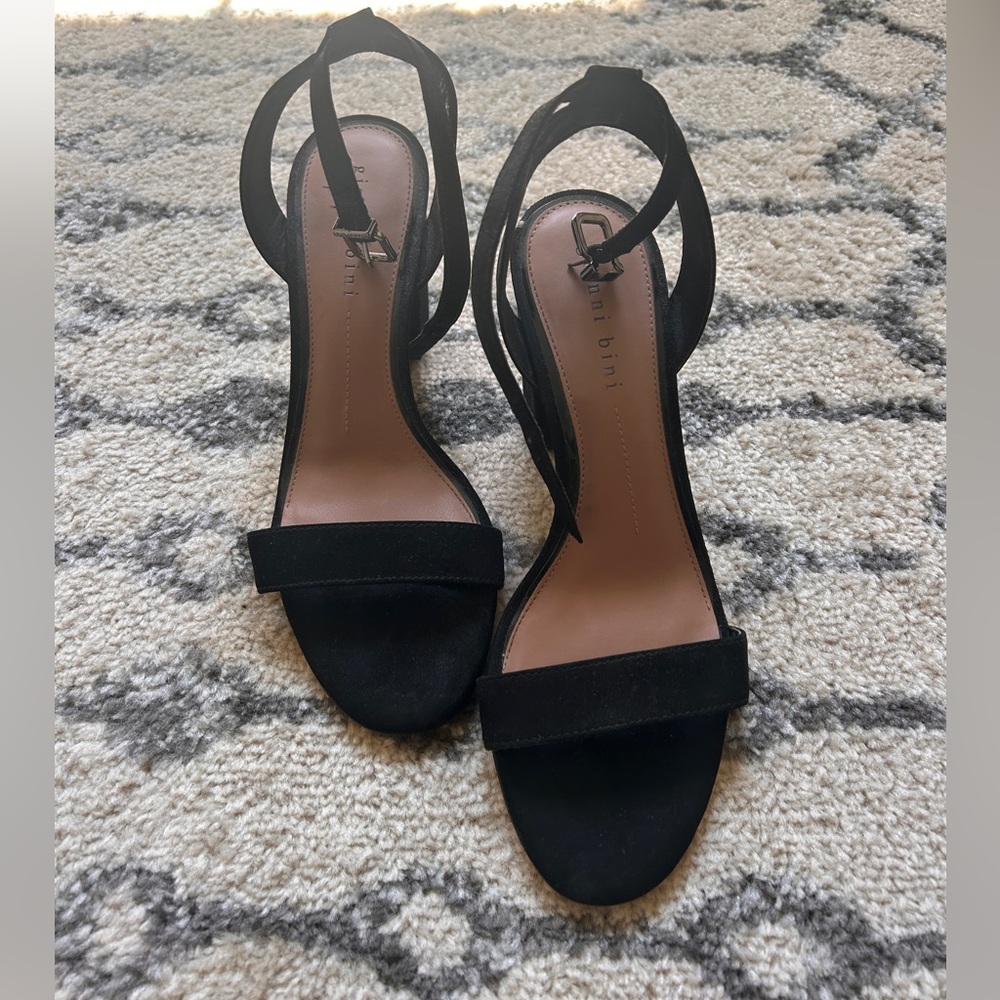 Gianni Bini Black Women's Heeled Sandals Size 8.5 NEVER WORN